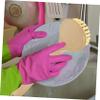 Uonlytech 5pcs Handle Kitchen Cleaning Brushes Household Dishwashing Tools Ergonomic Grip for Pots and Dishes Easy Storage Design for Efficient Cleaning view 4