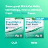 Oracoat FreshMelts Fresh Breath Stick-on Melts for Lasting Freshness, 60 Count Breath Freshener for Bad Breath, Non-Acidic & Sugar-Free, Arctic Mint view 2