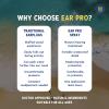 EarPro Natural Swimmer Ear Spray for Kids & Adults  Block Water Before Swimming, Surfing or Diving - Replace Ear Plugs  Safe & Easy Protection Against Trapped Water  4 Pack, Up to 800 Sprays. view 2