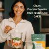 wellious Almond Protein Powder (Vanilla) - 18 Grams of Pure Healthiest Vegan Protein for Women & Men - Perfect Gluten-Free, Soy-Free & Smooth Gut Friendly Protein Powder for Sports Nutrition view 4