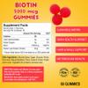 ALFA VITAMINS Biotin Skin, Hair, & Nails Gummies with 5000mcg - Promotes Natural Collagen, Supports Healthy Hair and Nails Growth - 60 Gummies view 4