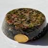 Unakite Single Crystal Tower Buster Orgone Generator Energy Accumulator PERFECT GIFTING TOOL!!!! Made using Advance Harmonics Orgonite Many Beautiful Ingredients! tbschm(Unakite) view 3