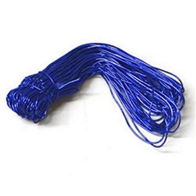 19 Inch Royal Blue Metallic Stretch Loops With Bow (50/Pack)