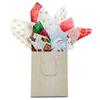 240ea - 20 X 30 Snowy Trees Premium Tissue Paper Christmas view 3