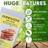 DivineKuizine Complete & Fluffy Pancake and Waffle Mix  Vegan Friendly, All-Natural Ingredients  No Artificial Flavors, Sweeteners, or Preservatives  Delicious Homemade Taste, Easy to Use Pancake and Waffle Mix, Homemade Pancakes Mix 2lbs view 4