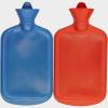 2 Pack Premium Simple Rubber 2L Hot Water BagReusable Hot Compress and Heat TherapyNatural Rubber -BPA Free-Durable Hot Water Bag (Color : Blue+red) view 2