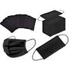 100PCS BLACK FACE PROTECTIVE MASK view 1