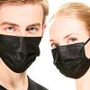 100PCS BLACK FACE PROTECTIVE MASK view 2