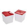 Kitchen HQ 2-pack Mini Popcorn Poppers with Gift Boxes - Red view 1