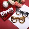 Bifocal Transition Photochromic Bifocal Reading Glasses women Oversized cat eye Frame Readers Sunglasses 0~+400 (flower, 225 magnification) view 4