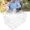 01 Wheelchair Basket, Metal Wheelchair Rear Basket, for Shopping, Travel, General Wheelchairs, Home, view 4