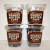Trader Joe Dark Chocolate Peanut Butter Cups Container 16oz 454g (Four Containers) view 1