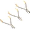 3 Pcs Standard Hard Wire Cutter Plier Tc Tip Dental Distal Orthodontic Instruments view 1