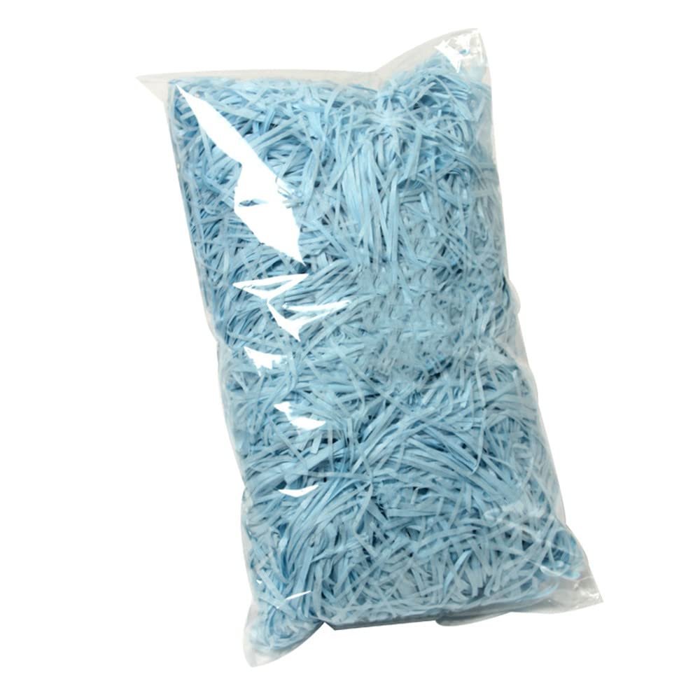 JINZOFLY Raffia Paper Shreds, 100g Strands Shredded Crinkle Confetti for Hamper Filling Gift Packaging Decorative Filling