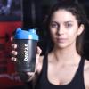 beatXP Shaker Bottle for Protein Shake, Compact Gym Plastic Shaker BPA Free Material Sipper Bottle 100% Leak Proof (400 ML) view 4