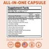 Health Dose AM Dietary Supplement Softgels Daily Morning Formula with Carefully Selected Ingredients Designed to Complement a Balanced Lifestyle and Wellness Routine 120 Softgels Each Pack of 3 view 3