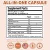 Health Dose Omega 3 Fish Oil  Lemon-Flavored Softgels with EPA & DHA for Brain, Heart, and Wellness Support  Easy-to-Digest, No Fish Burps  120 Softgels, Pack of 5 view 3