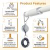 Best in Rest CPAP Hose Holder  CPAP Hose Hanger for Bed, CPAP Tube Holder for CPAP Machine, CPAP Hook for Hose & Tubing, CPAP Accessories view 2