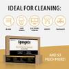 SpongeCo - Dry Cleaning Soot Eraser Sponge - Pet Hair, Smoke, Soot, Dust and Dirt Remover 3x6x1.5 4 Pack view 4