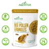 Alovitox Bee Pollen Granules 8 Oz | 100% Pure, Organic Bee Pollen for Bearded Dragons | Superfood Packed Bee Pollen Organic with Antioxidant, Protein, Vitamin & More | Nutritional Yeast & Gluten Free view 2