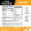 Syntrax Nutrition Matrix - Sustained-Release Protein Blend, Orange Cream 2 lbs. view 3