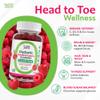 YUM-V'S Multivitamin for Women & Men  Sugar Free Multivitamin Gummies  Zero Sugar Gummy with Chromium, Thiamine & Magnesium  Keto-Friendly Daily Vitamin Gummy  Natural Raspberry Flavor  60 Count view 3