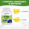 NaturalSlim NoctiBurn, Nighttime Metabolic Support with Essential Amino Acids L-Arginine & L-Lysine, Amino Acids Supplement Designed for Nighttime Body Goals, 120 Capsules (1 Pack (120 Capsules).) view 3