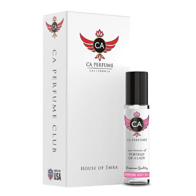 CA Perfume Impression of Portrait of A Lady for Women Body Oil Roll-On 0.3 Fl Oz/10ml