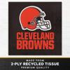 Trendware Cleveland Browns Paper Plate and Napkin Party Kit, Serves 16 view 3