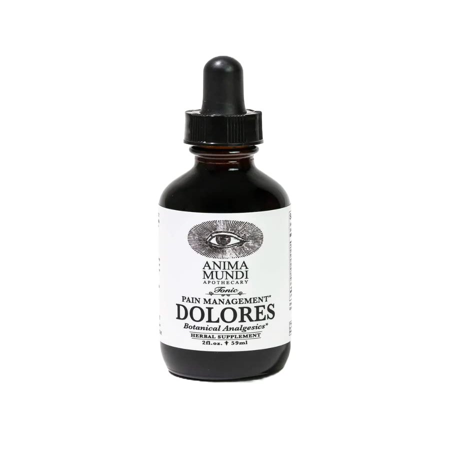 Anima Mundi Apothecary Dolores Tonic - Herbal Pain Management Supplement - Liquid Drops for Pain Management Support (2oz / 59ml)