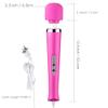 AEVEONE Wired Powerful Handheld Electric Massager, Strong Personal Back Massage for Sports Recovery, Muscle Aches, Body Pain (Rose red) view 2