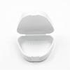 3pcs Retainer Case with Vent Holes Mouth Guard Case Orthodontic Dental Retainer Box Denture Storage Container (Purple) view 3