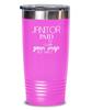 Janitor Tumbler Paid to clean your crap Best Gift For Janitor 20oz, Pink view 1