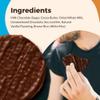 LIEBERS Dark Chocolate Rice Cakes, Snack Pack, Gift Pack, Kosher Dairy Free, Gluten Free Total Of 24 Cakes (Dark Chocolate) view 4