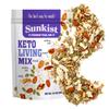 Sunkist Keto Living Trail Mix - Fruit, Nut and Seeds, Low Sodium, Gluten Free Snack with Sunflower Seeds, Coconut, Almonds, Pumpkin Seeds, and Walnuts | Premium Quality | 13 oz Resealable Bag view 1