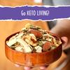 Sunkist Keto Living Trail Mix - Fruit, Nut and Seeds, Low Sodium, Gluten Free Snack with Sunflower Seeds, Coconut, Almonds, Pumpkin Seeds, and Walnuts | Premium Quality | 13 oz Resealable Bag view 2
