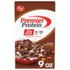 Premier Protein Chocolate Almond Cereal, Chocolatey Protein Cereal Flakes with Sliced Almonds, Contains 20g of Protein Per Serving, 9 OZ Box view 1