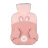 2 Liter Hot Water Bottle with Soft Knitted Protective Cover,Rubber Hot Water Bottlefor Period Pain,Back,Neck,Shoulders,Pain Relief (Size : Medium) view 2