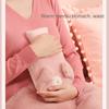 2 Liter Hot Water Bottle with Soft Knitted Protective Cover,Rubber Hot Water Bottlefor Period Pain,Back,Neck,Shoulders,Pain Relief (Size : Medium) view 4