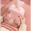2 Liter Hot Water Bottle with Soft Knitted Protective Cover,Rubber Hot Water Bottlefor Period Pain,Back,Neck,Shoulders,Pain Relief (Size : Large) view 1