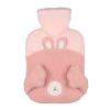 2 Liter Hot Water Bottle with Soft Knitted Protective Cover,Rubber Hot Water Bottlefor Period Pain,Back,Neck,Shoulders,Pain Relief (Size : Large) view 2