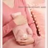 2 Liter Hot Water Bottle with Soft Knitted Protective Cover,Rubber Hot Water Bottlefor Period Pain,Back,Neck,Shoulders,Pain Relief (Size : Large) view 4