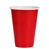 ACEVER 16-Ounce Disposable Plastic Cups, Party Game Cup, Pack of 100 (Red) view 1