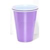 ACEVER 16-Ounce Disposable Plastic Cups, Party Game Cup, Pack of 100 (Pink) view 1