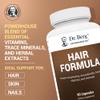 Dr. Berg All-in-One Vitamins for Hair, Skin, & Nails - Advanced Formula with Biotin, Saw Palmetto, DHT Blocker, & Trace Minerals - 90 Veg Capsules view 2
