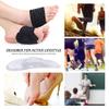 STHHLZ Arch Support Pads for Flat Feet Set-Foot Arch Support Sleeves Compression Fasciitis Cushioned Arch Support Sleeves (L Men's 7-11) view 3
