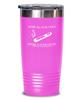 Cigar Tumbler Smoke a good cigar Funny Gift For Cigar Lover 20oz, Pink view 1