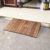14inch/7inch/4inch Rise Threshold Ramp,Portable Lightweight Wood Access Ramps for Curb,Driveway,Garage Door,Stair,Shed (Size : 60x50x10cm) view 1