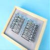 22PCS Optical Opthalmic Progressive Lens Set Trial Lens Case Wooden Tray Aluminium Case view 3