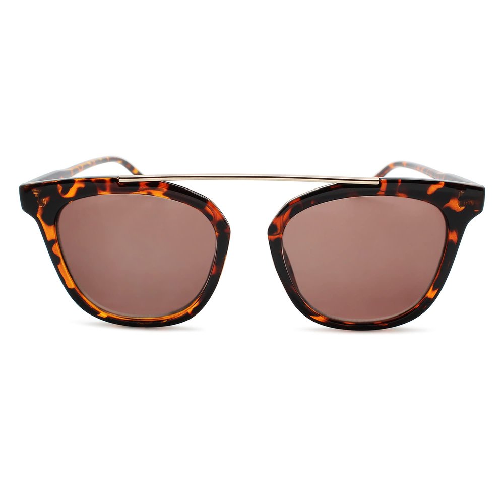 2SeeLife Floating Bridge Fashion Sun Readers (Tortoise Gray, +1.25)